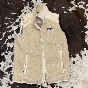 Patagonia shearling vest
